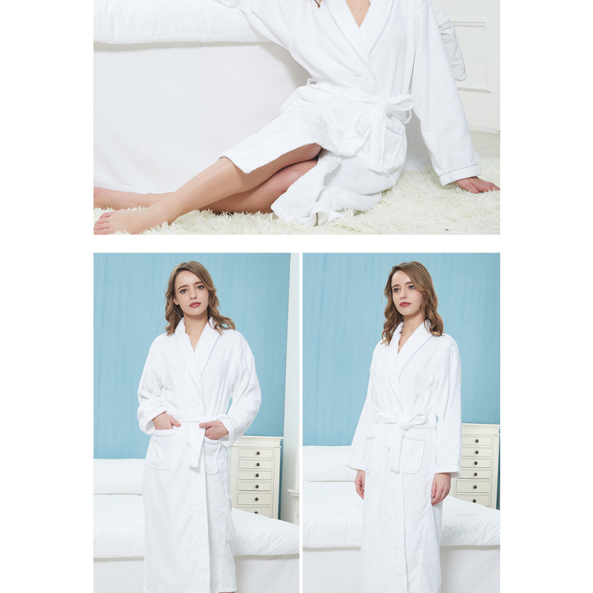 pure cotton couple bathrobe