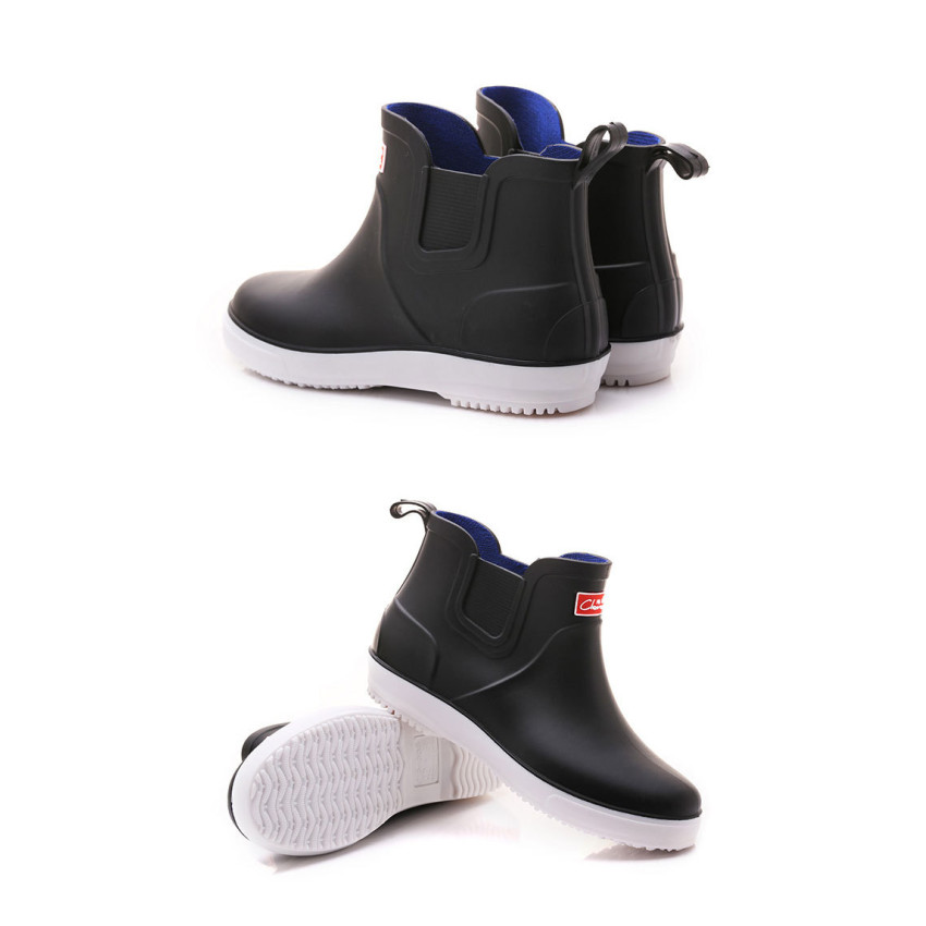 mens ankle rain boots