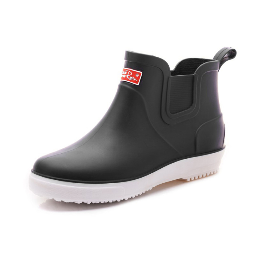 mens ankle rain boots