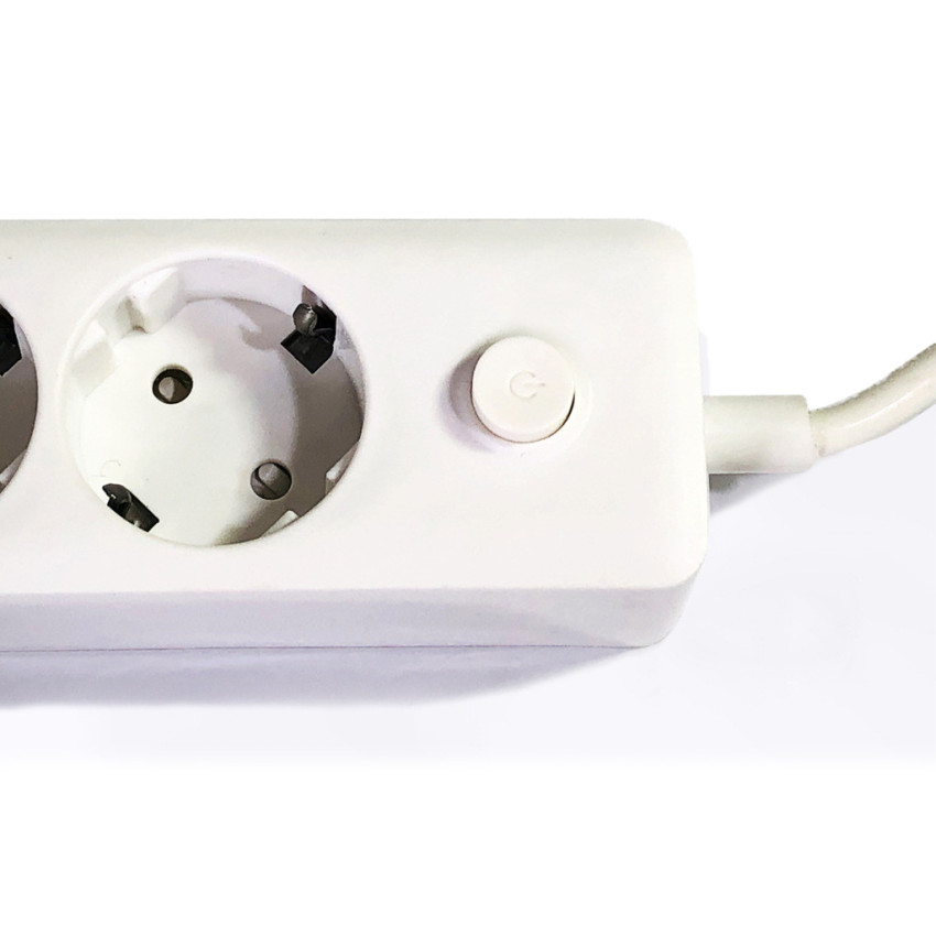 EU Plug Extension Socket Adapter with 4 USB Port