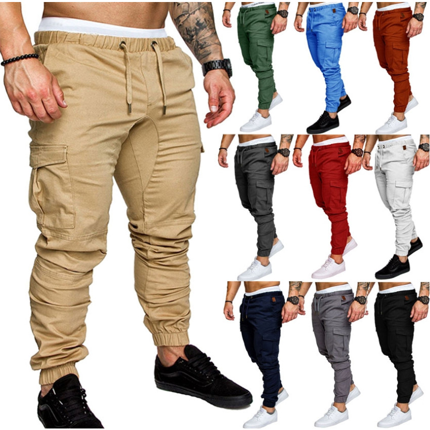men's sport joggers hip hop
