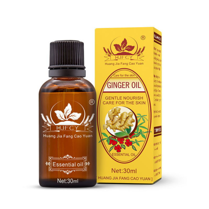 Pure Plant Essential Oil Ginger Body Massage Oil