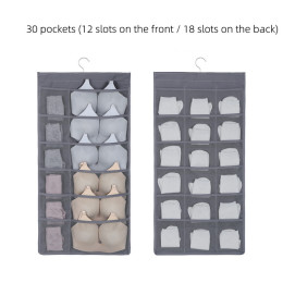 double-sided storage bag