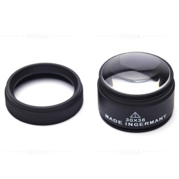 Clear high power mini magnifying glass