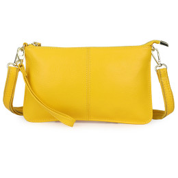 Women's genuine leather shoulder crossbody bag