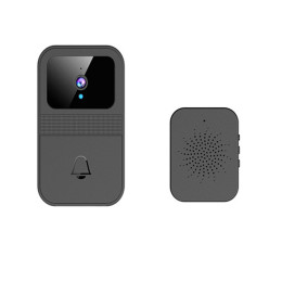 Wireless video doorbell with camera