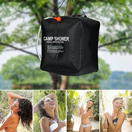 Outdoor water storage bath bag