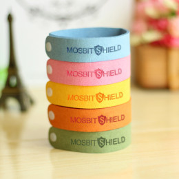 5PC Plant essential oil mosquito repellent bracelet