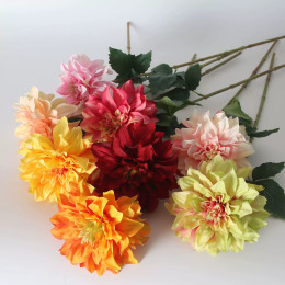 Artificial dahlia flower 2pack