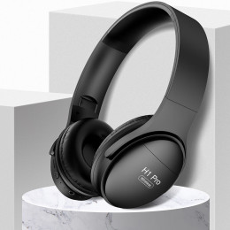 H1 Pro Bluetooth Headphones Wireless Earphone Over-ear Noise HiFi Stereo Canceling Gaming Headset with Mic Support TF Card