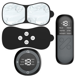 Back and cervical spine massage patch, hand massager