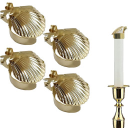 4Pcs Automatic fire extinguishing candle holder