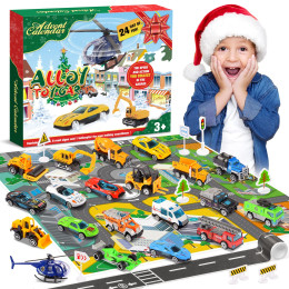 Christmas Advent Airplane Car Children's Toy