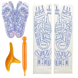 Socks with acupuncture points