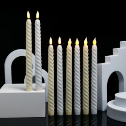 LED long pole electronic candle light
