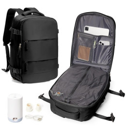 Universal leisure travel large-capacity wet and dry separation backpack