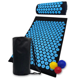 Round buckle acupuncture yoga mat acupuncture pillow