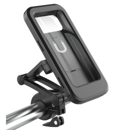Bicycle waterproof mobile phone holder