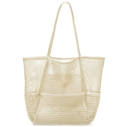 Swimming mesh beach bag