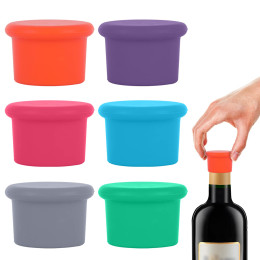 Reusable Silicone Wine Bottle Caps