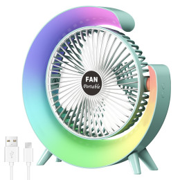 Portable Adjustable Desktop Table Fan