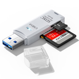 2-in-1 3.0 high-speed card reader