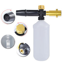 High pressure foam spray bottle