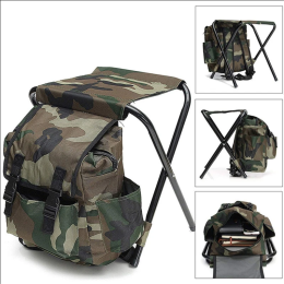 Portable hiking backpack chair