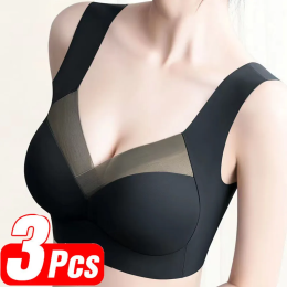 3Pc Sexy seamless bra without wires