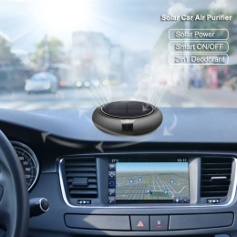 Solar car air purifier