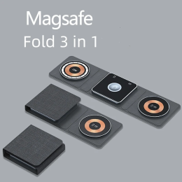 3 in 1 Magnetic Wireless Foldable Charger