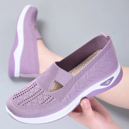 Breathable Hollow Out Flat Shoes