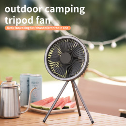 Rechargeable 3 speed Fan with Stand