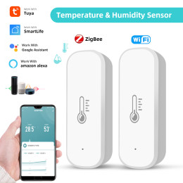 Smart wifi temperature and humidity detector