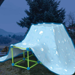 Children's Glow in the Dark Fort Building Kit