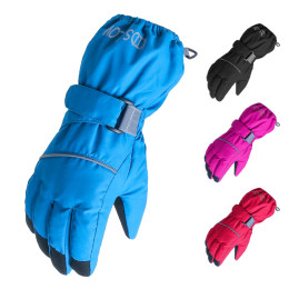 Kids' Waterproof Warm Winter Ski Gloves