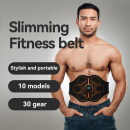EMS abdominal muscle trainer