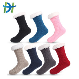 Fluffy Warm Christmas Non-Slip Socks