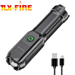 Rechargeable LED flashlight