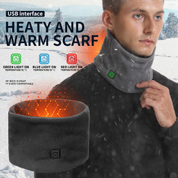 USB electric heating neck scarf