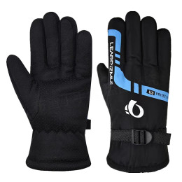 Winter men's outdoor cycling gloves