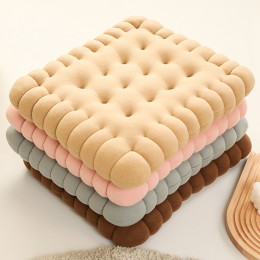 Biscuit Shaped Plush Pillow