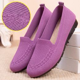 Shallow mouth women's mesh shoes