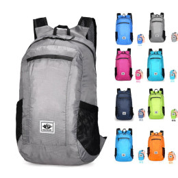 Portable foldable outdoor backpack