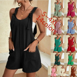 suspender shorts overalls