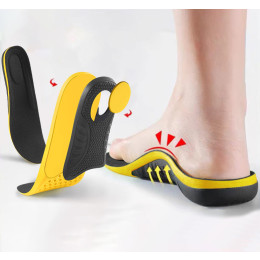 Arch correction support insoles