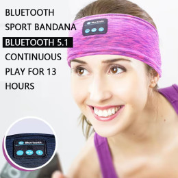 Head-mounted sports bluetooth headscarf