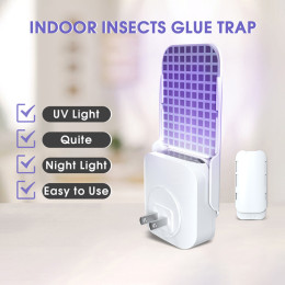 UV purple light trap fly killer lamp