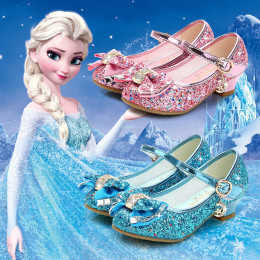 Classic Bow Girl Pu Leather Shoes