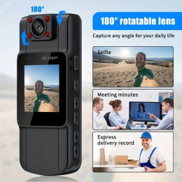 Outdoor 180 Degree Rotatable Mini Cam